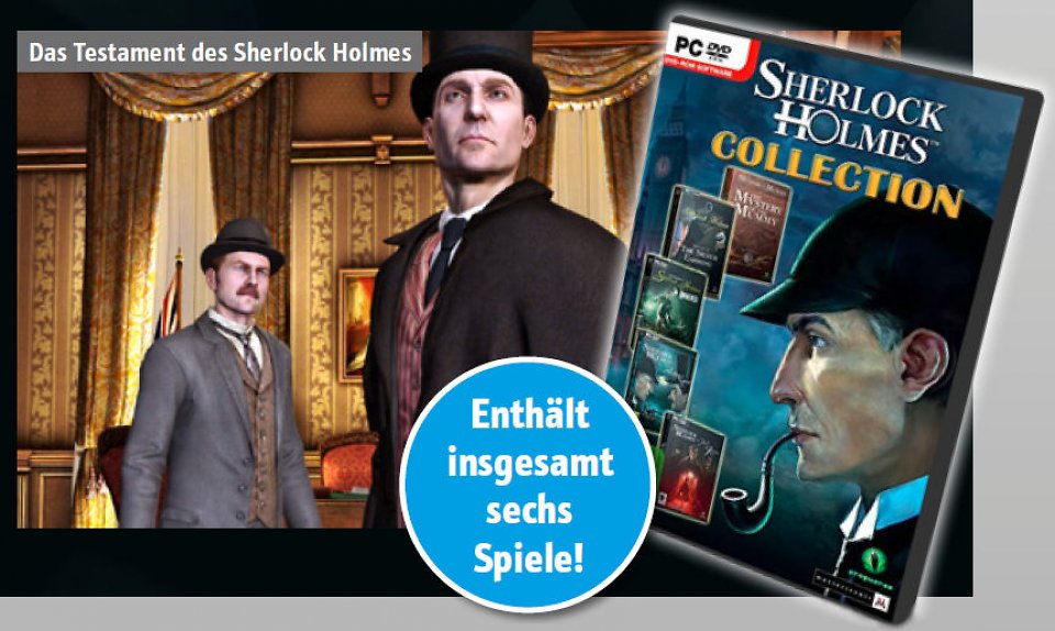 Die Sherlock Holmes Collection auf Steam beinhaltet eine Sammlung von sechs Detektivspielen, die es Ihnen ermöglichen, in die Rolle von Sherlock Holmes zu schlüpfen. Erleben Sie spannende, unterschiedliche Fälle und lösen Sie herausfordernde Rätsel sowie Verbrechen in der viktorianischen Welt des weltberühmten Detektivs Holmes.