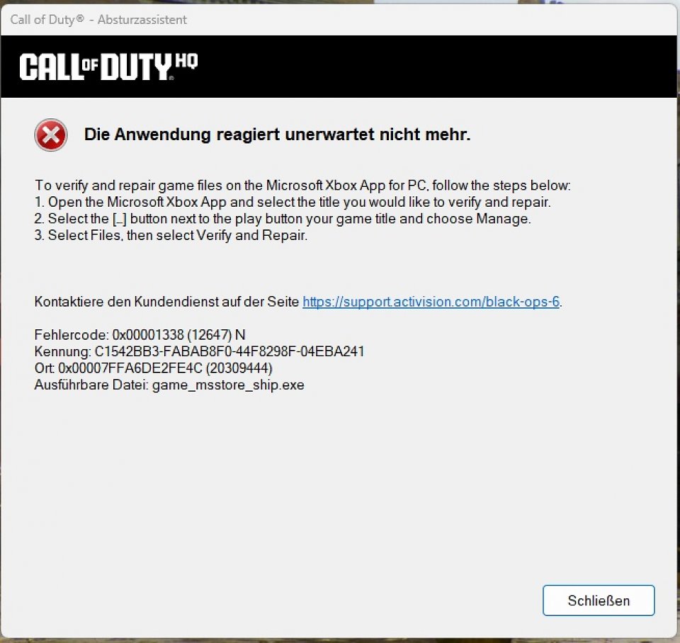 Nervig: Während der Einzelspieler-Modus keine Probleme bereitete, stürzte der Multiplayer beim Start der Runde reproduzierbar ab, wenn eine RTX 4070 TiS sowie der Exklusive Vollbildmodus genutzt wurden. Der Borderless Fullscreen funktioniert dagegen ohne Ausfälle.