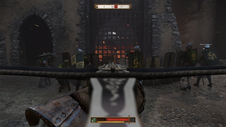 Gleich zu Beginn des Spiels können Sie mit einer Armbrust experimentieren, eine in KCD 2 neue Waffengattung. Doch keine Sorge, zu einem Ego-Shooter wird das historische Rollenspiel deshalb beileibe nicht.