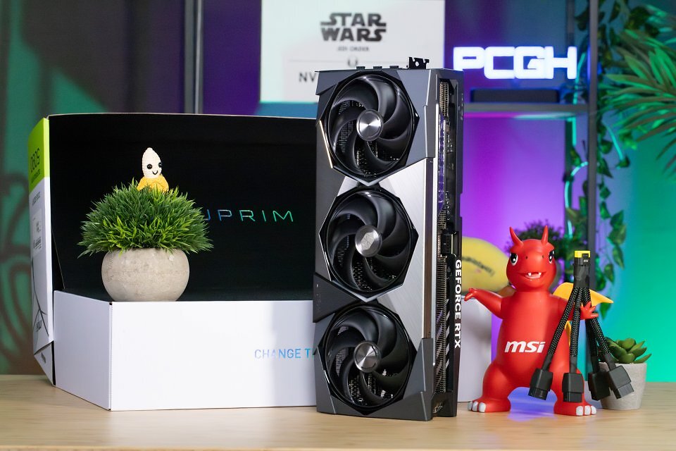 MSI Geforce RTX 5090 Suprim SOC: Das erste Custom-Design im PCGH-Testlabor