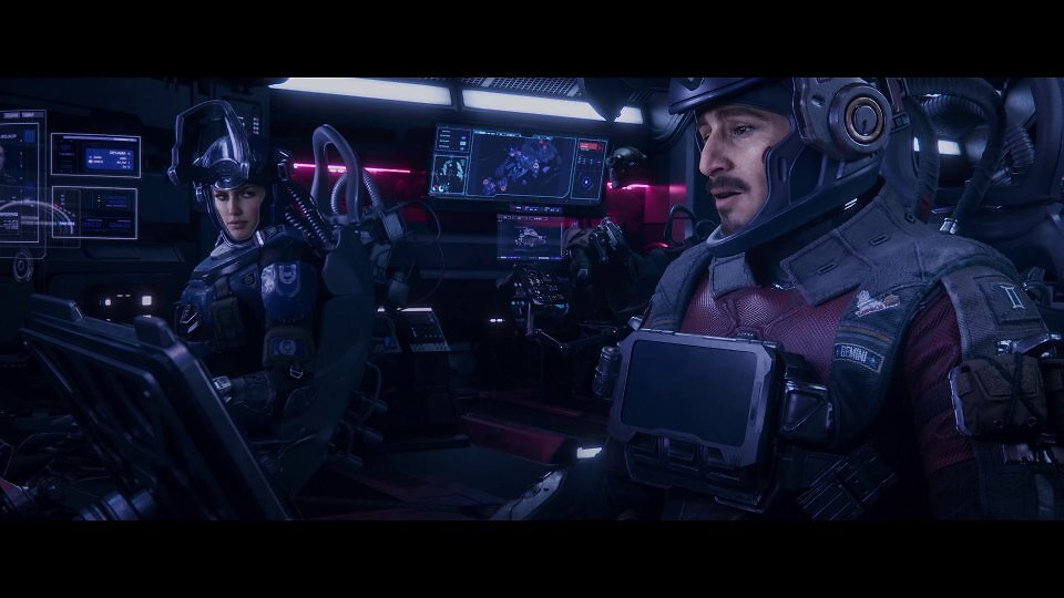 Team-Mitglieder, die Sie für Ihre aktuelle Mission nicht mitnehmen und auf Ihrem Schiff, der Gemini, zurücklassen, bleiben nicht einfach stumm und untätig, sondern geben via Funk Beistand oder lediglich ihren Senf dazu.<br><br>Für den Fall, dass Owlcat Games dies tatsächlich im gesamten Spiel ähnlich wie in der Demo präsentieren, bewerkstelligen könnten: Dies wäre eine wirklich fantastische Erweiterung des 'Mass-Effect-Styles'.