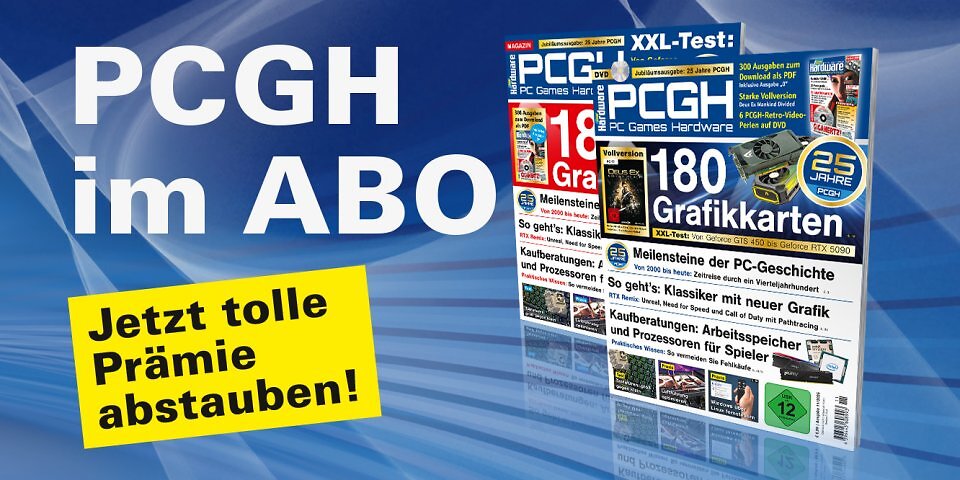 Ein <a href='shop.computec.de/de_DE/pcgh/pcgh.html'>Abo unterstützt uns direkt</a> und <strong>ermöglicht uns die Arbeit an weiteren Artikeln</strong>! Die aktuelle PCGH-Ausgabe kann bequem als Heft bestellt oder digital über Apps oder den Webshop heruntergeladen werden.