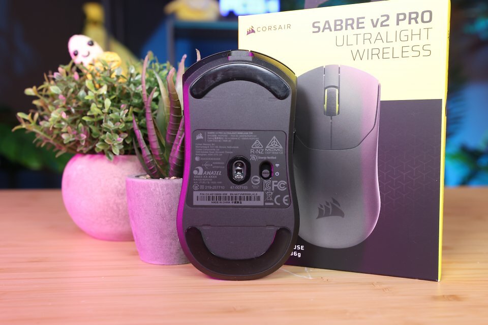 Mit 33.000 Dpi liegt der Corsair Marksman S im aktuellen Dpi-Sweetspot für E-Sport-taugliche Gaming-Mäuse.