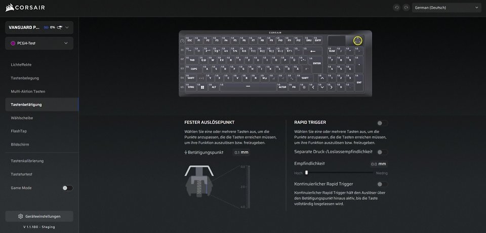 Der von den Optionen her deutlich entschlackte und von der Bedienung her stark vereinfachte Corsair Web Hub ist eine brauchbare Alternative zur iCUE-Software.