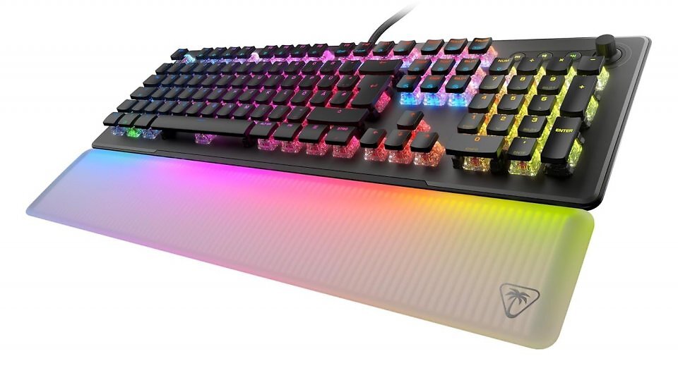 Mechanische Gaming-Tastaturen wie die <a href='www.amazon.de/Turtle-Beach-Vulcan-Optisch-mechanische-Handballenauflage/dp/B0D186QHQ1?__mk_de_DE=%C3%85M%C3%85%C5%BD%C3%95%C3%91&amp;crid=1K60JID4G67AF&amp;dib=eyJ2IjoiMSJ9.dyZ1s3IuE8Pukp5WPbUkA_lebQc_btc_0qiYUh1zBFqyrbcRfzQ6V60CCBCnMLeZNuyLi_RD88wM3lKSy_0-Xw3VbEs6TzV9CjAOBS06HVJ6RymRK8QrbI0_o3RTYwubrb0oV83B_x7YUj1YTvRgb-WxwqUIODMQccT9p9mM0eF1SXo5kQaPL_toPtXrjFZ4UhOUREcPPgFvgkpwfroWCrD8Wl-os13sNZXv8ChIR87pwOKOe7l7yLOOx7TXZfa0IWKC-rDf3A8mqJb5k-4vfEpSqCLux6CaeGBlDlHK6vg.JrJ1BxrB7pZns51cMcu7_dQDUGlXKKzoi71YdCUR8gQ&amp;dib_tag=se&amp;keywords=Turtle%2Bbeach%2Bvulcan%2Bmax&amp;qid=1761670500&amp;s=computers&amp;sprefix=turtle%2Bbeach%2Bvulcan%2Bmax%2Ccomputers%2C88&amp;sr=1-1-catcorr&amp;th=1&amp;linkCode=ll1&amp;tag=sftmagdiglifu-21&amp;linkId=b4ab08c82ad64cb784a4332bbc6d5ab0&amp;language=de_DE&amp;ref_=as_li_ss_tl'>Turtle Beach Vulcan 2 Max</a> verbessern mit ihren Tastenschaltern und der RGB-Beleuchtung das Spielerlebnis. Zusätzlich machen die edlen Tastaturen auch mit ihrem Design und ihrer Optik auf sich aufmerksam.