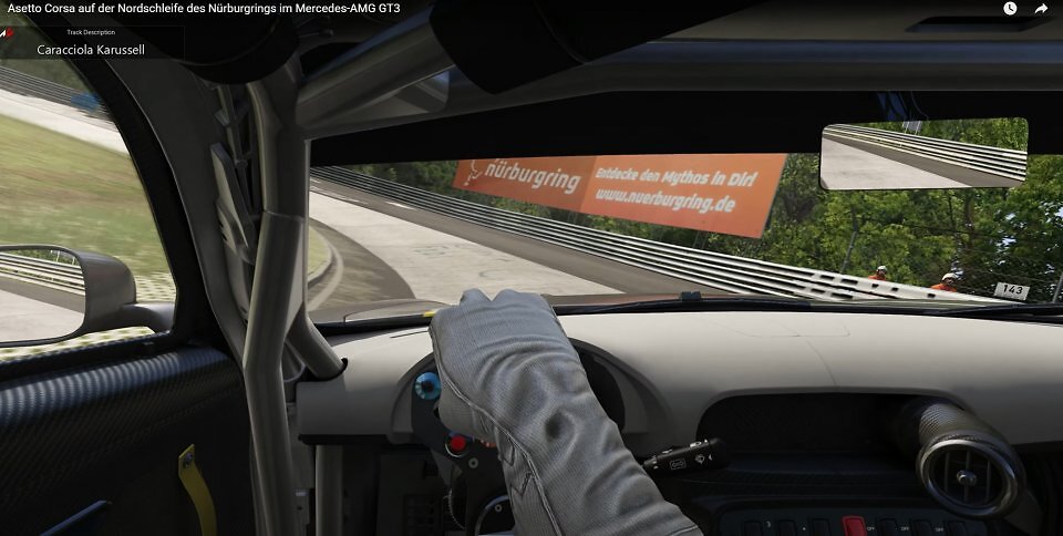 Sowohl die Logitech G RS50 Base als auch die RS Pedals liefern auf der virtuellen Nordschleife des Nürburgrings ab. Beiden bescheinige ich uneingeschränkte Sim-Racing-Tauglichkeit.