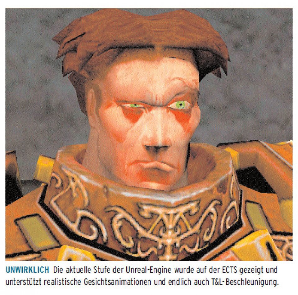 'Realistische Gesichtsanimationen' anno 2000: Was damals beeindruckte, erinnert heute eher an Lego mit Texturen.