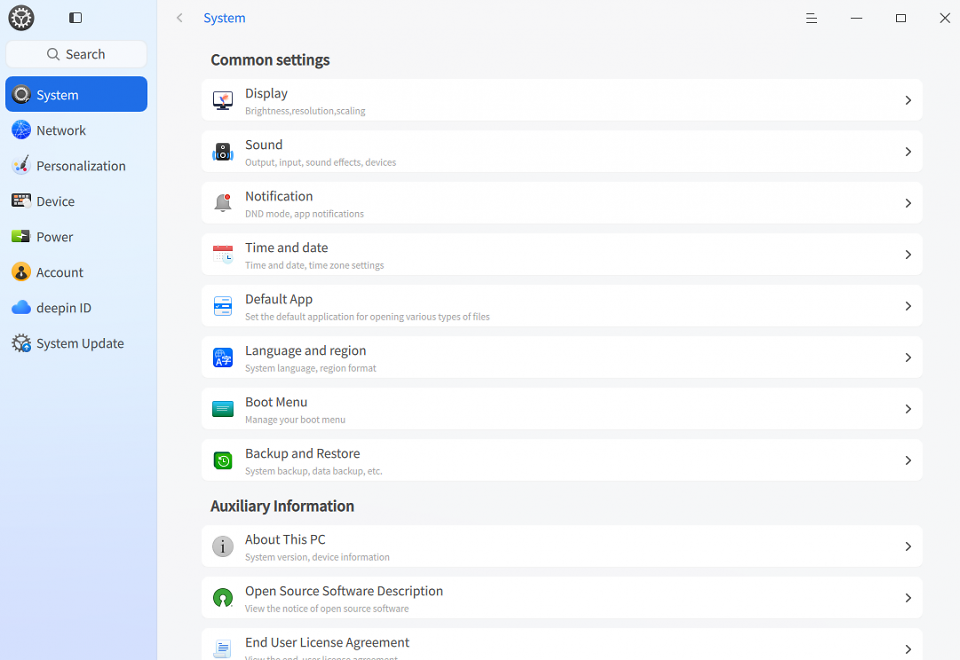 Deepin 25