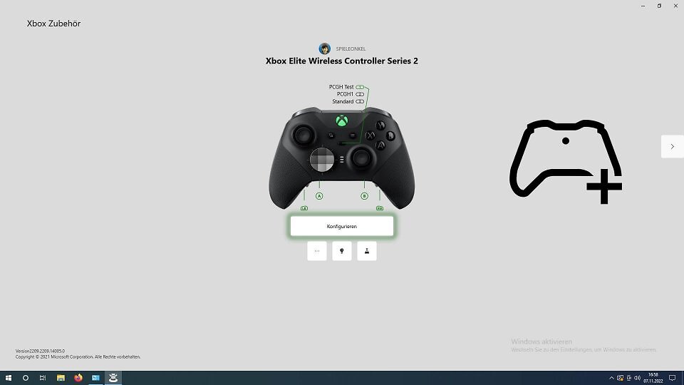So verbinden Sie das Xbox-Gamepad mit Ihrem Spielerechner.