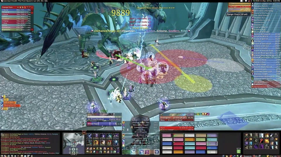AVR oder Augmented Virtual Reality ist eines der Add-ons, die Wrath of the Lich King nicht überlebten. Die 'Zeichnungen' in der Welt waren Blizzard zu viel.