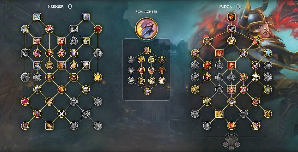 Diesen Talentverteilung nutzt ihr nur während der Level-Phase. Für Abstecher in Dungeons und Tiefen macht ihr mit diesem Build aber auch eine gute Figur.