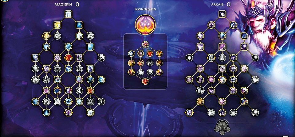 Mit dieser Talentverteilung kommt ihr beim Leveln gut voran - dank der vielen Arkanen Kugeln könnt ihr es mit mehreren Gegnern gleichzeitig aufnehmen. Nicht fürs Endgame geeignet!
