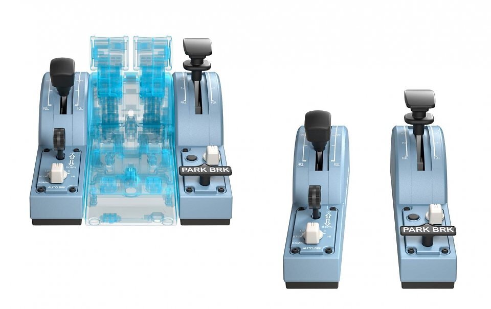 Thrustmaster TCA Quadrant Add-on Airbus Edition