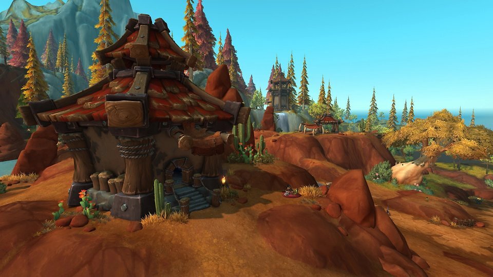 Von außen sehen die meisten Häuser in WoW recht 'normal' aus. Innen wird es dann besonders.