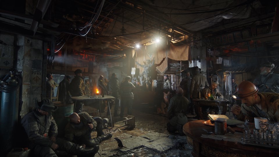 Metro 2039: offizieller 4K-Screenshot: 'Metro Station'