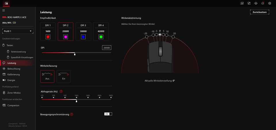 Die webbasierte Gear Link-App macht mit einer einfachen Bedienung und zur Preis- und Anspruchsklasse passenden Leistungsoptionen wie Winkelerfassung, Winkelabstimmung und Bewegungssynchronisation auf sich aufmerksam.