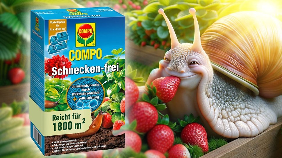 ber 10.000 Verkufe - da bekommt selbst Clid The Snail Angst: mit Granulat  Schnecken im Garten effektiv bekmpfen
