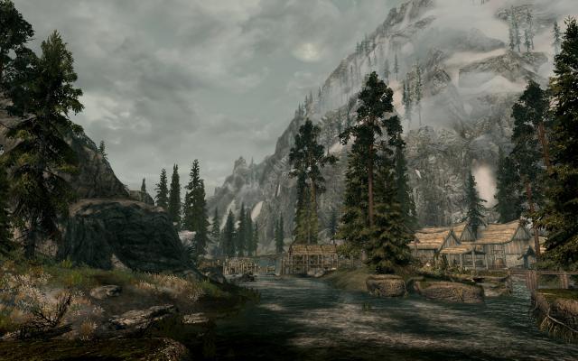 Skyrim Unreal Engine Remake Von Flusswald Zeigt Beeindruckende Grafik