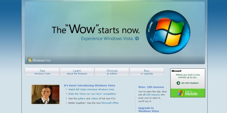 Windows Vista: Gnadenbrot für das ungeliebte OS