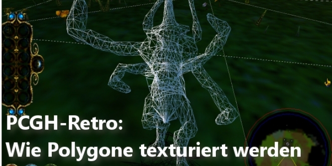 PCGH Retro: Wie Polygone um die Jahrtausendwende texturiert werden