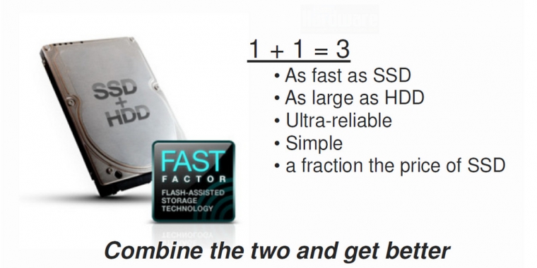 Mit Hybridfestplatten wie der Seagate Momentus XT wollen Hersteller die Brücke zwischen SSD und HDD schlagen (1)