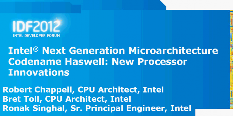 Haswell: Intel erläutert die neue CPU-Architektur - schneller, effizienter und mehr Features