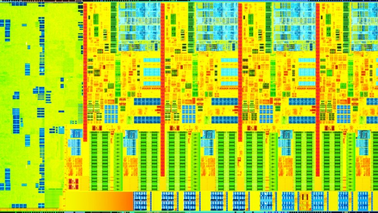 Intel Haswell-Refresh: Spezifikationen zu 27 CPUs aufgetaucht - mit zwei Neulingen (im Bild: Die-Shot eines Haswell-Quadcores)