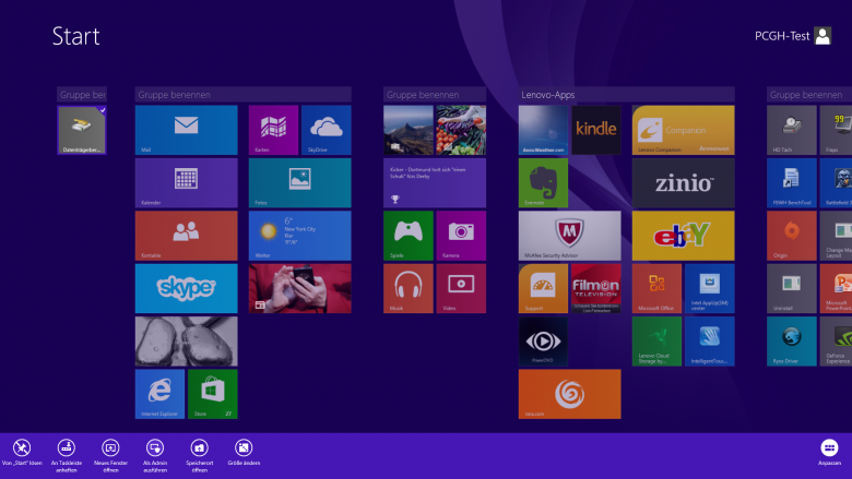 Windows 8.1 wird im März oder April ein Update mit neuen Features erhalten.