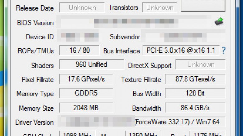 Nvidia Maxwell: Angebliche Spezifikationen und Benchmarks zur Geforce GTX 750 Ti. (5)