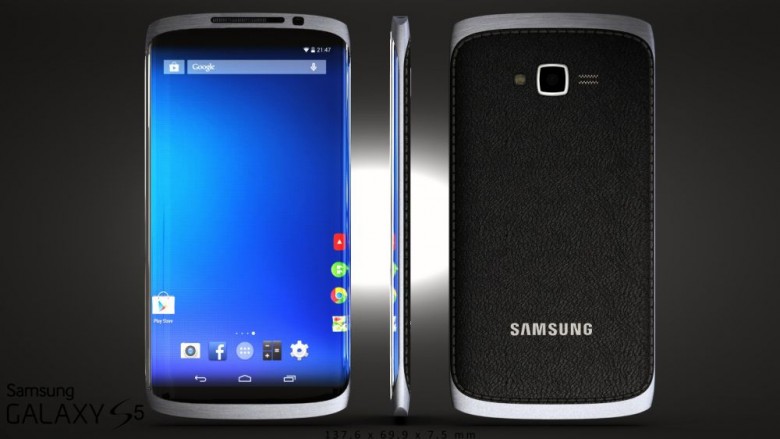 Ein inoffizielles Design-Konzept des Galaxy Note 4, das angeblich am 3. September 2014 offiziell vorgestellt wird.