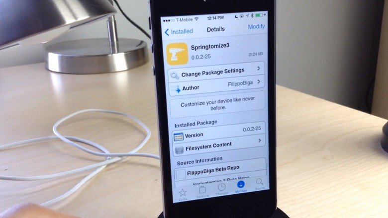 Das umfangreiche Tool Springtomize 3 ist jetzt bei Cydia für 2,99 US-Dollar erhältlich.