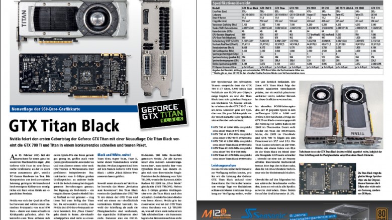 Test: Geforce GTX Titan Black