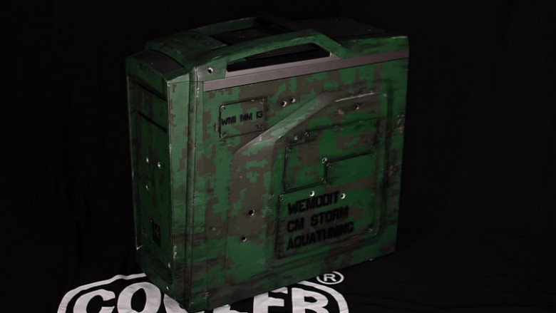 Casemod in unter zehn Stunden: Cooler Master CM Storm Scout 2 Advanced in Militär-Optik (21)