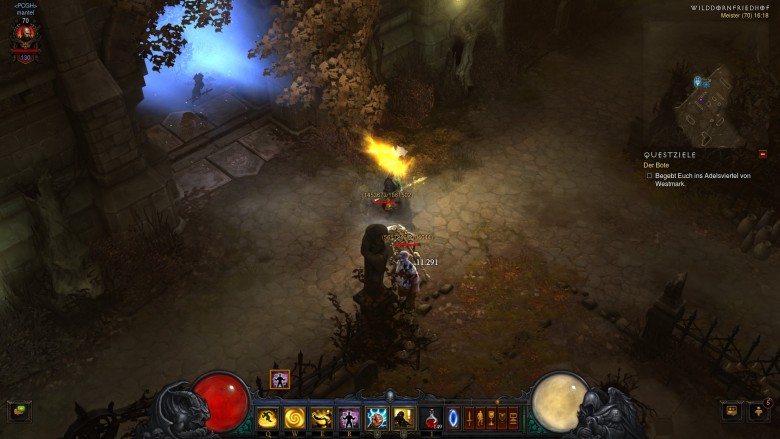Diablo 3: Reaper of Souls - Geisterschatten auf Nvidia mit aktiviertem Supersampling