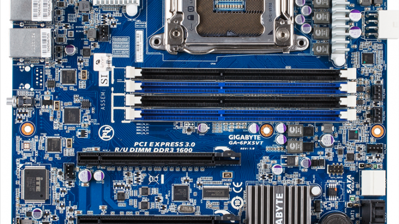 Gigabyte GA-6PXSVT: Sockel-2011-Server-Mainboard mit 10 Gigabit Ethernet und Aspeed-Grafikeinheit (2)