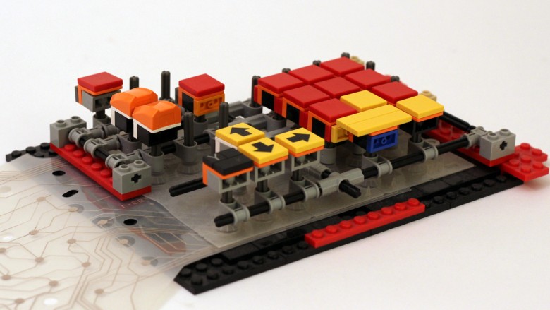 Die etwas andere Tastatur: Eingabegerät fast komplett aus Lego (Prototyp)