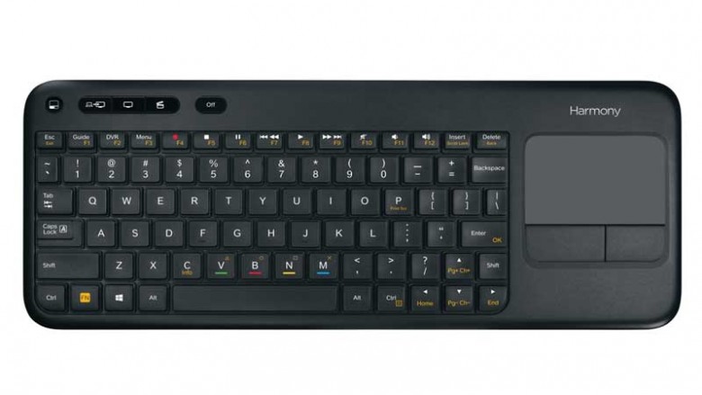 Harmony Smart Keyboard: Logitech vereint Universal-Fernbedienung und Tastatur
