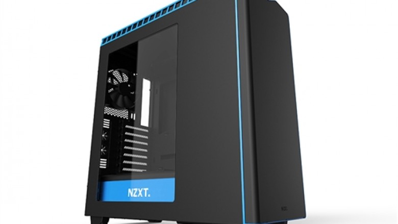 Special Edition des NZXT H440 in der Sonderfarbe Schwarz/Blau Erhältlich bei http://store.nzxt.com (NZXT.amory store)