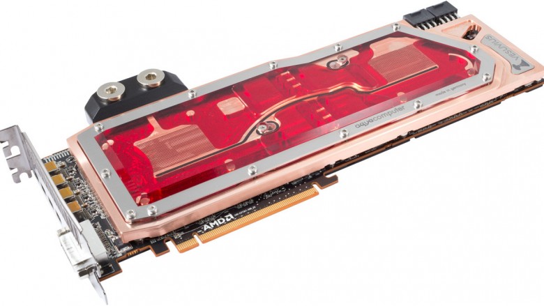 Aqua Computer kryographics Vesuvius: 170 Euro teurer Wasserblock für Radeon R9 295 X2 (1)
