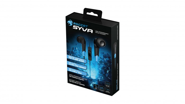  Roccat Syva: In-Ear-Headset für Gaming und Musik geht in den Handel. (1)