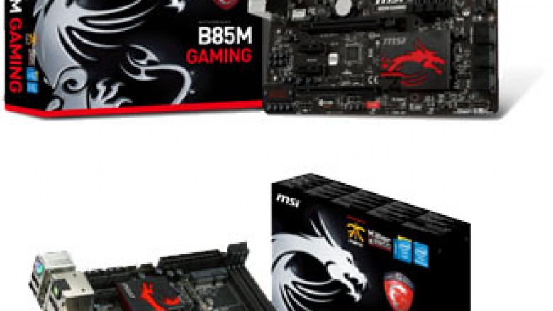 MSI präsentiert neue B85-Mainboards mit kleinen Formfaktoren
