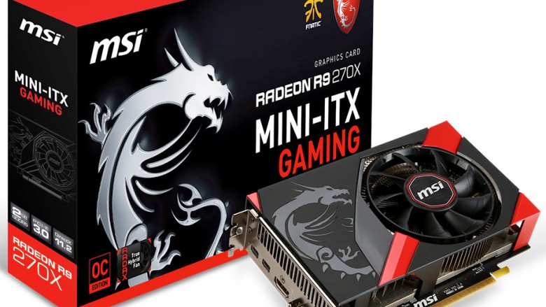 MSI R9 270X Gaming 2G ITX für Mitte Mai angekündigt