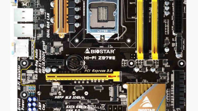 Biostar stellt neues Z97 Motherboard Z97WE vor (1)