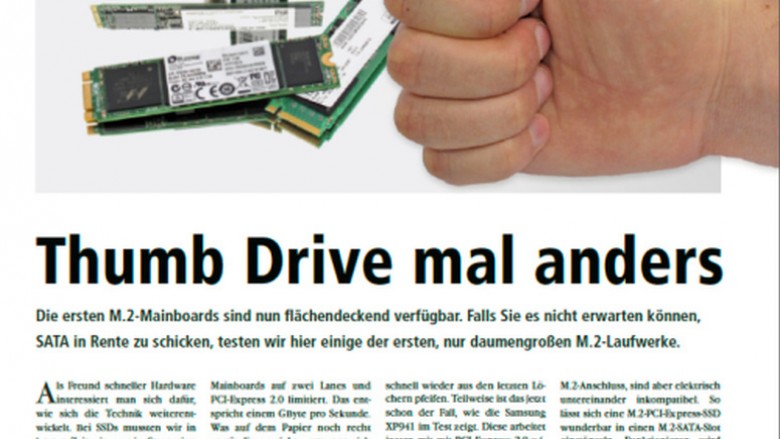 PCGH 07/2014: M.2-Laufwerke