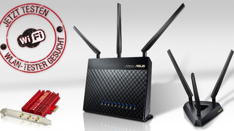 ASUS Gigabit-WLAN Test-Aktion