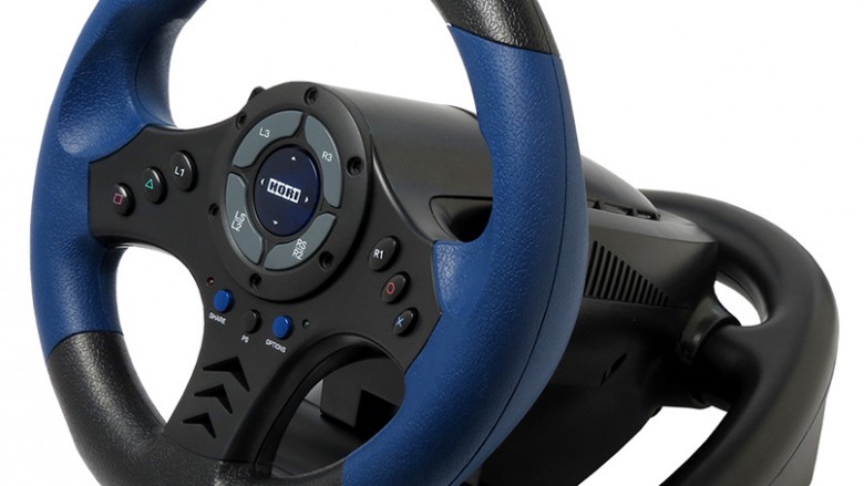 Hori Racing Wheel 4: Force-Feedback-Lenkrad für PS4 für 60 Euro (1)