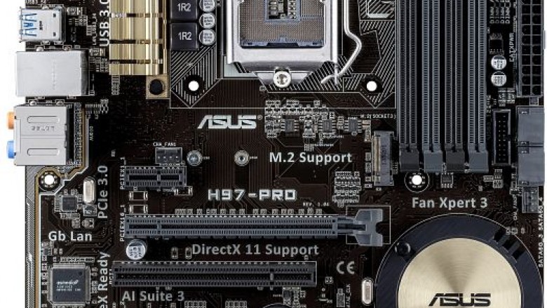 Asus H97-Pro ab 91 Euro: SATA-Express und M.2-Steckplatz mit an Bord (2)