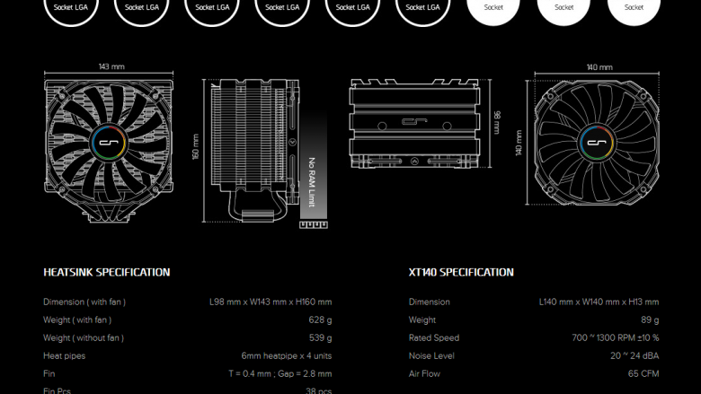 Cryorig H5 Universal: Mid-Range-CPU-Kühler für 40 Euro angekündigt (1)