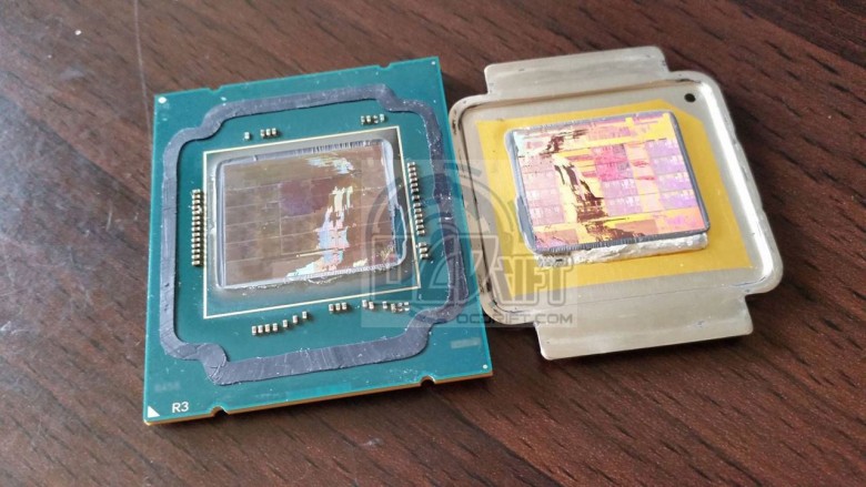 Intel Haswell-E: Angeblicher Core i7-5960X geköpft - Heatspreader weiterhin verlötet