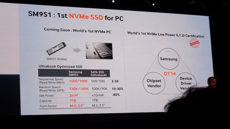 Samsung SM951 und SM953 gesichtet - NVMe-SSDs mit bis zu 1.800 MB/s